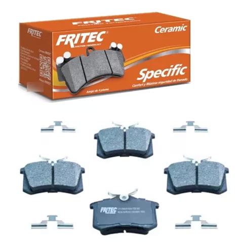 Balatas Traseras Fritec Ceramica Vw Golf Jetta A Env O Gratis