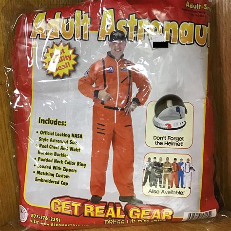 Orange Space Suit Costume