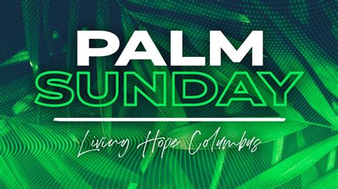 Palm Sunday April 5th 2020 Youtube