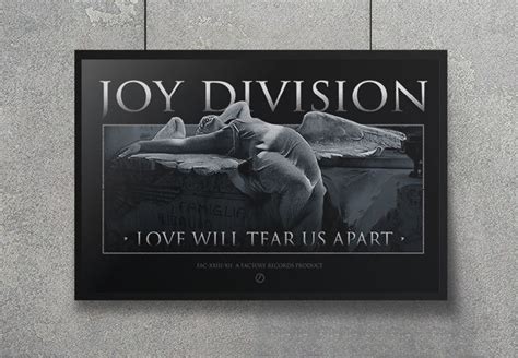 Joy Division Love Will Tear Us Apart 11x17 Poster Print - Etsy