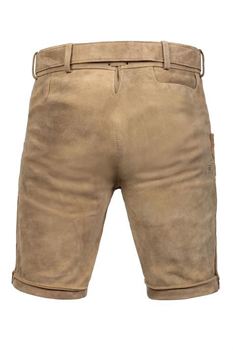 Kurze Wildbock Lederhose Adam Traditionelle Eleganz In Ziegenleder