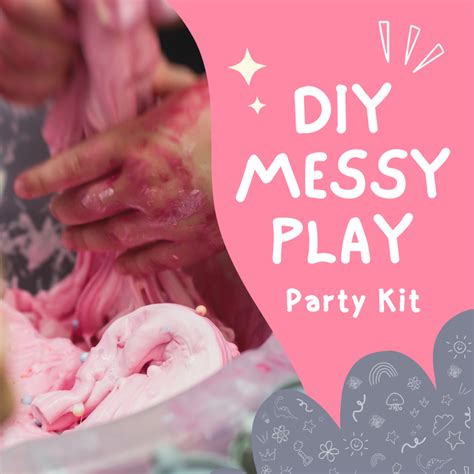 Diy Messy Play Party Kit Messy Play Kids