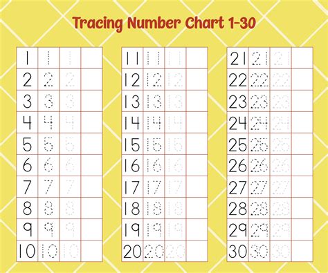 Best Images Of Printable Number Chart Number Chart 59800 Hot Sex Picture