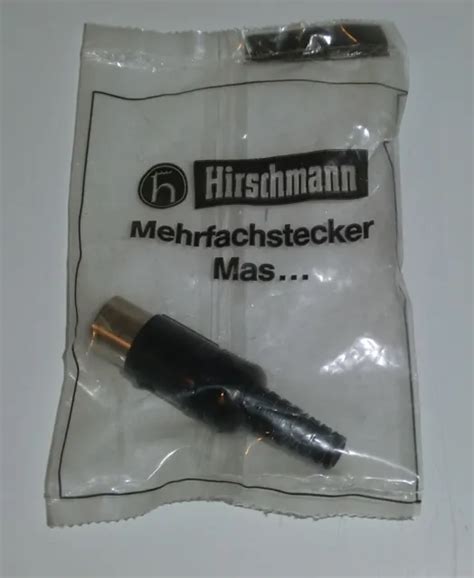 Mehrfach Din Stecker Mas Polig L Tbar Hirschmann Eur