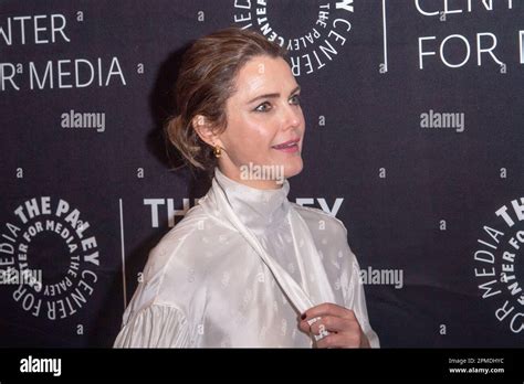 New York New York April 12 Keri Russell Attends The Americans Fx