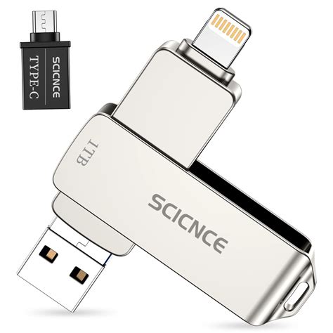 SCICNCE 1TB Photo Stick IPhone Flash Drive For IPhone USB Memory Stick