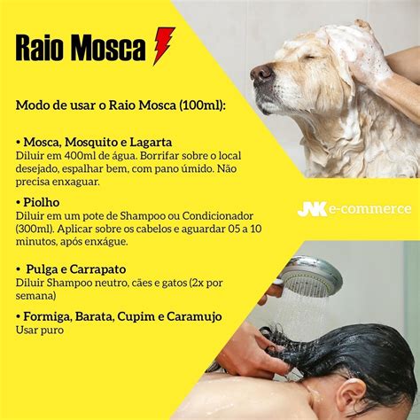 02 Unidades Raio Mosca Original 100ml Mata Piolho Parasitas Mercado Livre