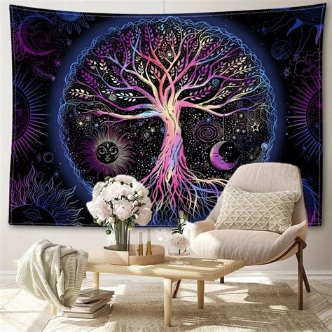 Tenture Murale Arbre De Vie Surnaturel Explorez Le Mystique