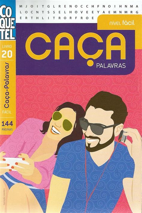 Caca Palavras Livro Nvel Facil Equipe Coquetel Amazon Mx