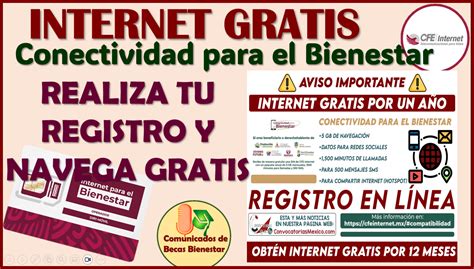 INTERNET PARA TODOS Adquiere Tu Chip Del Bienestar Y Navega Gratis