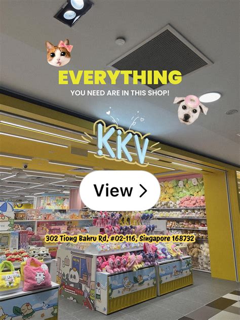 discover kkv singapore affordable aesthetic shopping   tiong