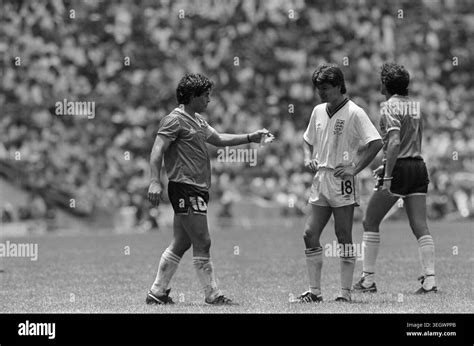 world cup maradona hand  god  res stock photography  images