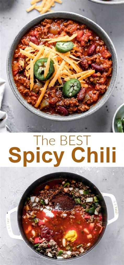 Spicy chili recipe – Artofit