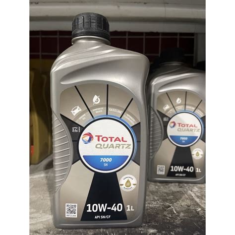 Jual Total Quartz 7000 SN 10W40 1 L Shopee Indonesia