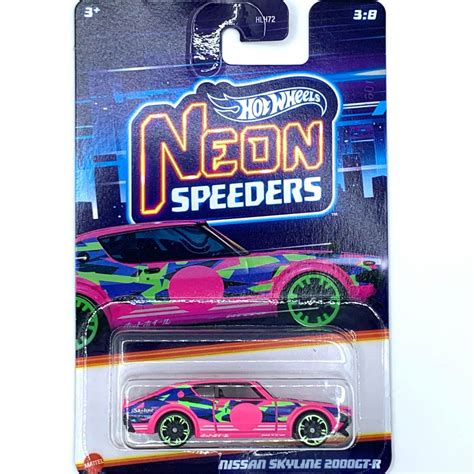 風火輪 Hot Wheels 霓虹系列 NEON Nissan Skyline 2000GT R 蝦皮購物