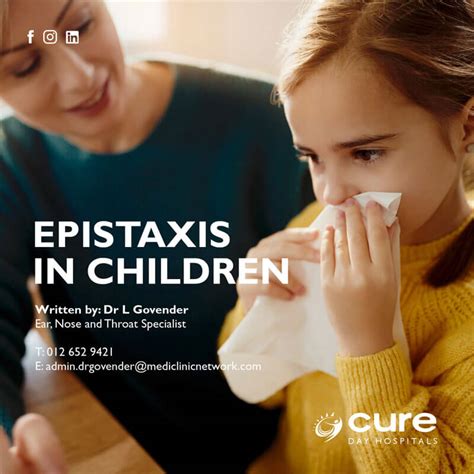 Epistaxis in children - Cure Day Hospitals