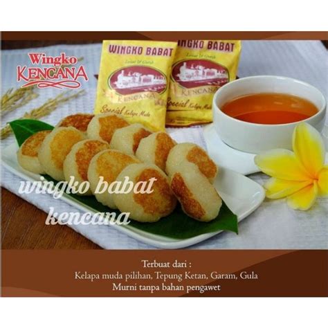 Jual Wingko Babat KENCANA Isi 20 Kemasan VAKUM Shopee Indonesia