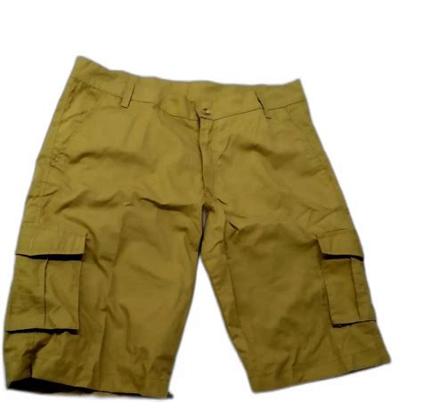 Cotton Boys Khaki Half Track Pant Size 32 At Rs 250piece In Mumbai