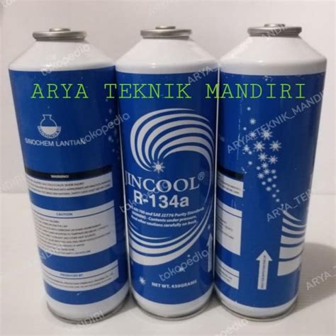 Jual Freon Jincool R134A Freon Kulkas Dan Ac Mobil Freon Kaleng R134A