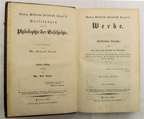 Vorlesungen über Philosophie der Geschichte Herausgegeben von E