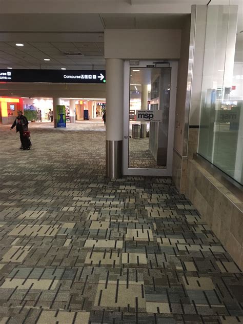 Minneapolis-St. Paul airport has a door to nowhere. : r/mildlyinteresting