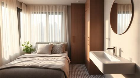 40 Creative Bedroom And Bathroom Combo Ideas For Small Spaces