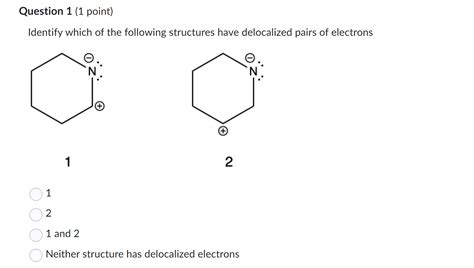 Solved Examine The Following Pairs Of Resonance Structures Chegg