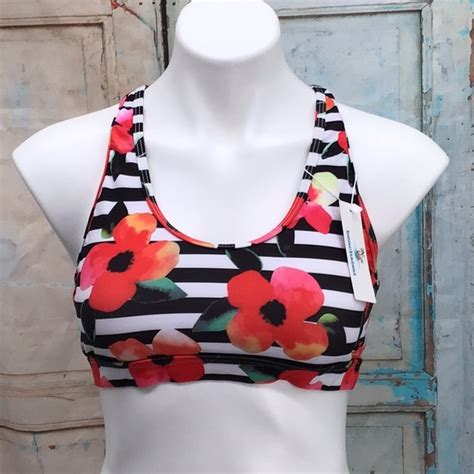 Beachsissi Swim Beachsissi Tank Style Bikini Top Large Jrs Poshmark