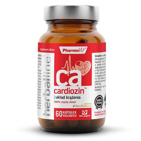 Cardiozin Układ Krążenia Herballine 60 Kapsułek Pharmo...