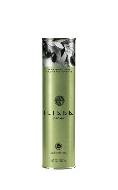 ILIADA Organic Extra Virgin Olive Oil - 750ml - Agrovim - Olive Oil and ...