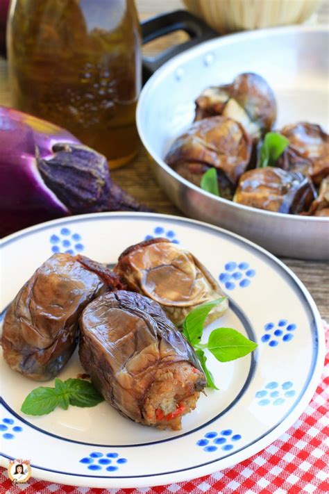 Melanzane Ripiene Alla Siciliana In Bianco Cotte In Padella Ricetta