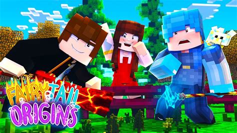 Fairy Tail Origins The First Fight Minecraft Fairy Tail Roleplay Youtube