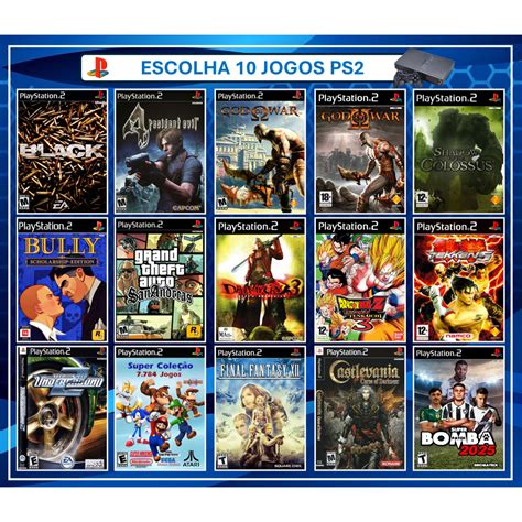 Baixar Jogos De Ps2 Grátis E Rápido E Completo - JOGOS PS2 ESCOLHA 10 JOGOS PREFERIDOS PS2 | Shopee Brasil