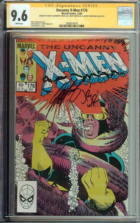 Uncanny X Men Ss Cgc Auto Claremont Simonson Romita Jr