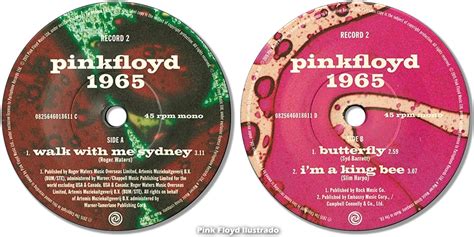 Pink Floyd Ilustrado Their First Recordings Pink Floyd