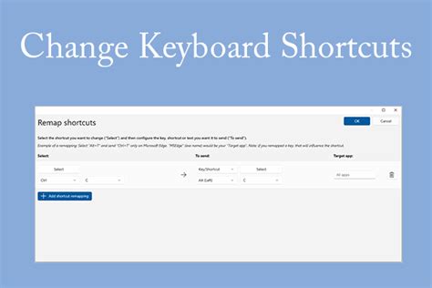 How To Change Keyboard Shortcuts Or Hotkeys On Windows