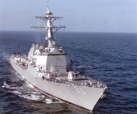 USS Shoup, DDG-86, Destroyer, Arleigh Burke class. Commissioned Jun 22 ...