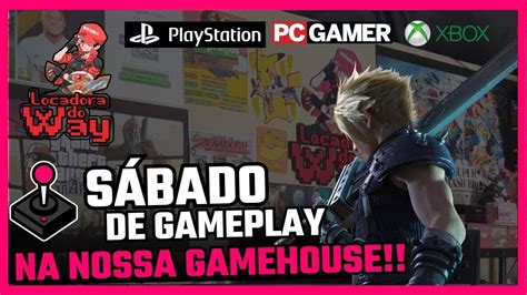 S Bado De Gameplay Na Nossa Gamehouse Vlogs Locadora De Games