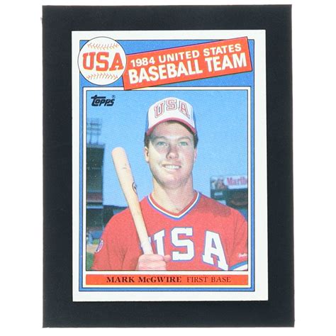 Mark Mcgwire Topps Oly Rc Pristine Auction