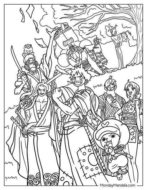 One Piece Logo Coloring Pages