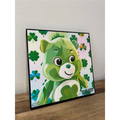 Pop Art Cear Bear ภาพถายจาก สนคาจรง Shopee Thailand