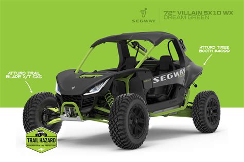 Segway Powersports Joins Forces With Atturo Tires To Showcase Villain