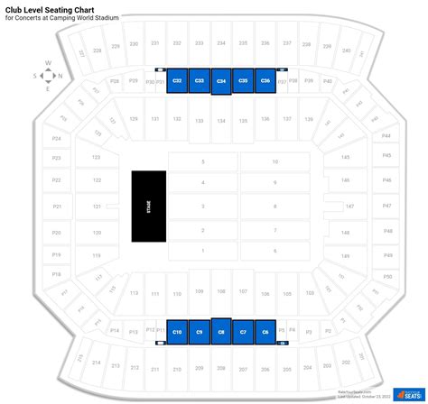 Club Level at Camping World Stadium - RateYourSeats.com