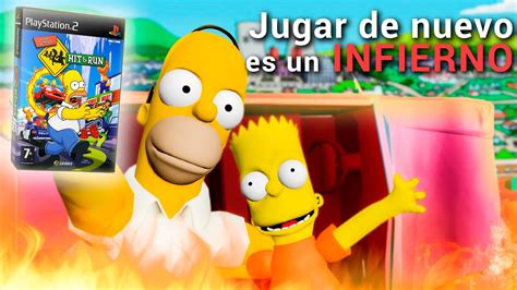 Hit And Run No Es El Mejor Juego De Los Simpsons Ha Envejecido Mal