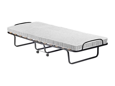 Lit pliant Deva Lit pliant avec sommier à 12 lattes Matelas inclus