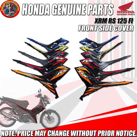 XRM RS 125 FI FRONT SIDE COVER HPI GENUINE LEFT 64400 KPG H