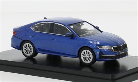 Schaalmodel Skoda Octavia Iv Fl, Blauw 2024 1/43 | Abrex