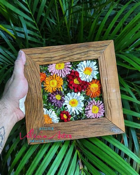 Pin De Ladi Da Em Flores Arte Em Mosaico Mosaicos Mosaico