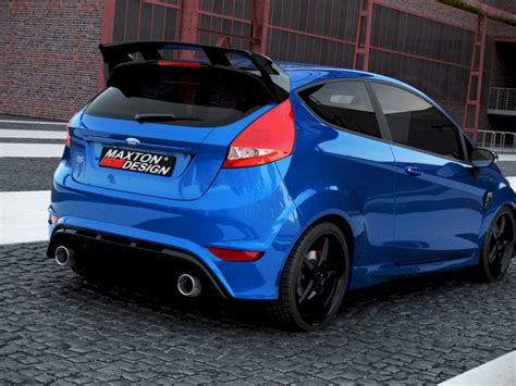 Rear Bumper Ford Fiesta Mk 7 Facelift Focus Rs Look Maxton Design Uk