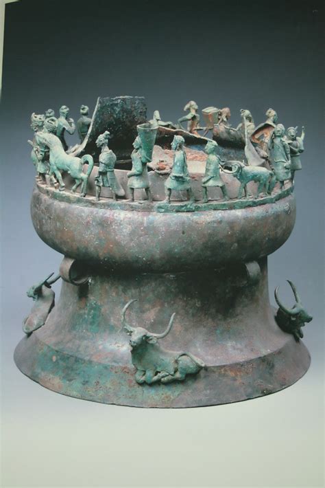 Bronze Cowrie Container Museum Photo Yunnan Provincial M Flickr